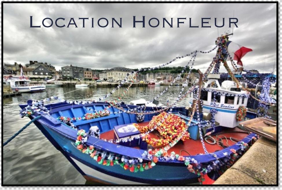 Apartament Le Bellevue - Beautiful Sea View Honfleur Zewnętrze zdjęcie